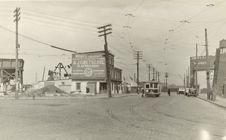 Vernon Boulevard - Broadway, 1931