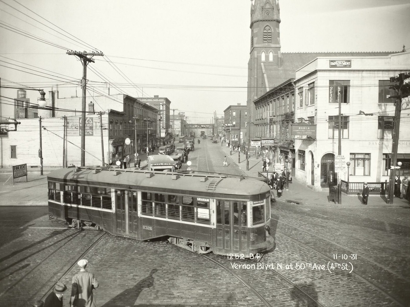 Vernon Boulevard - 50th Avenue, 1930s
