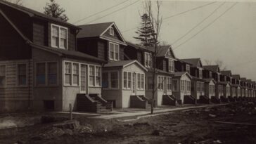 Hillside Avenue early 1900s