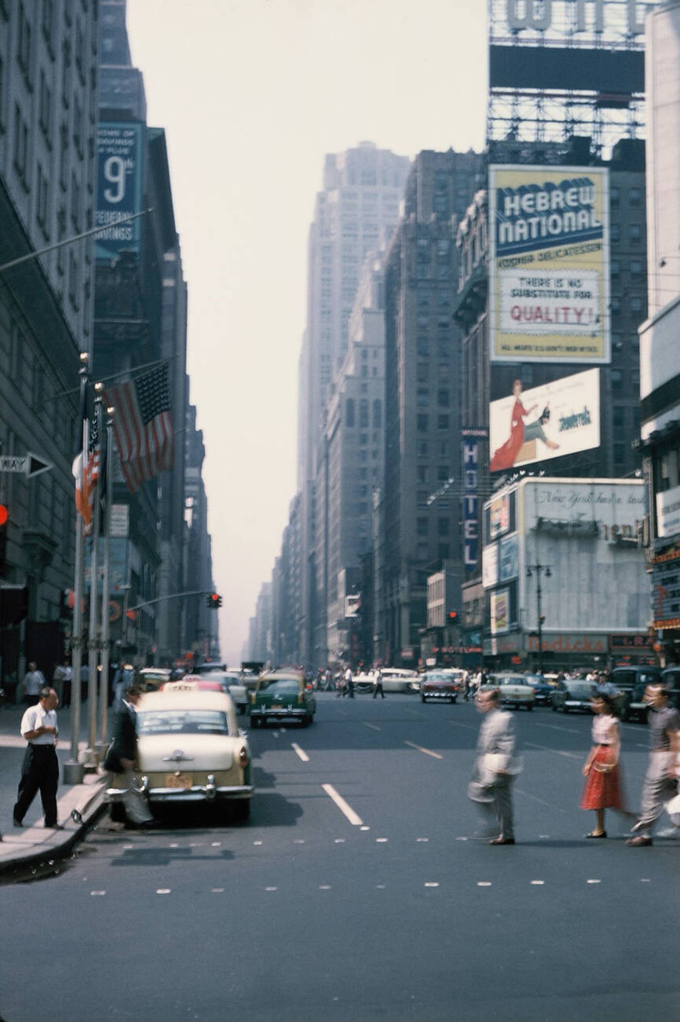 New York Street, 1958.