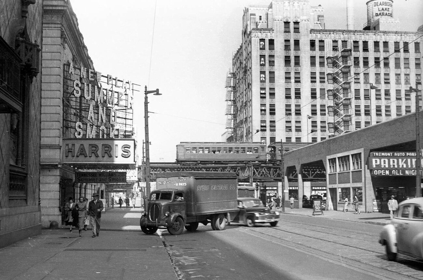 The Harris Theatre, 42Nd Street, New York, 1950.