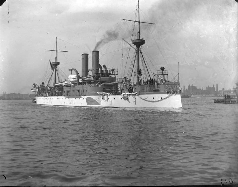 The Uss Maine, New York City, 1900S.