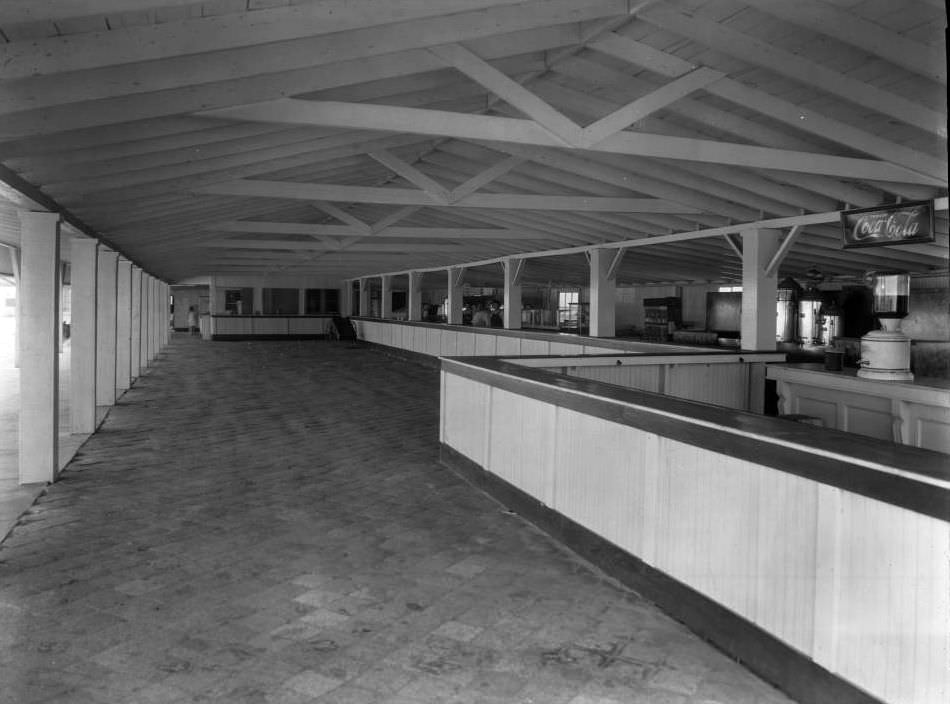 Newly-Built Concession Building, Brighton Beach, 1920.
