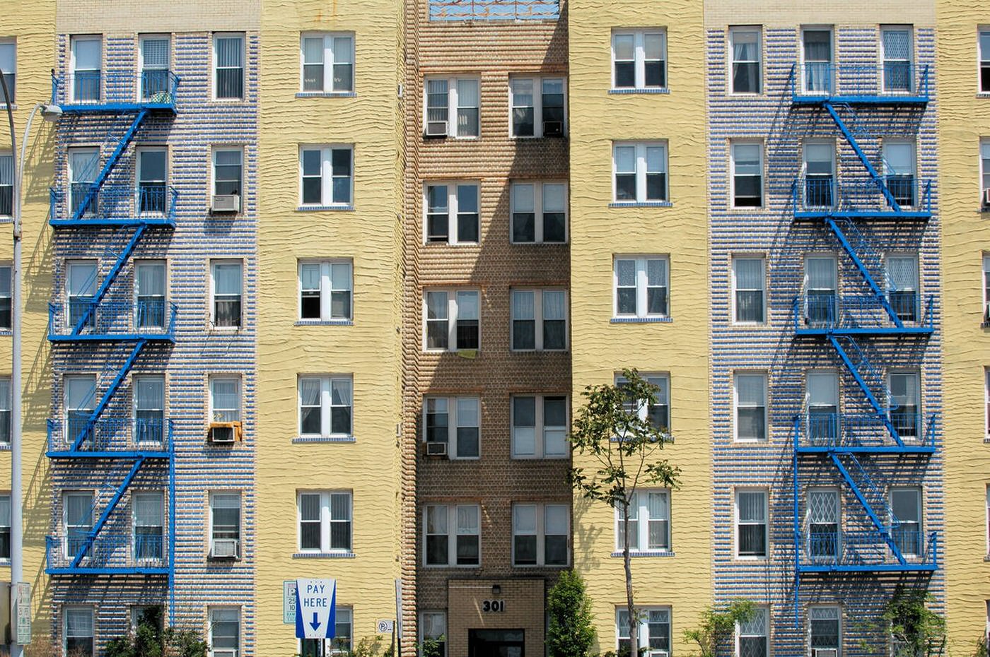 Outside A Brooklyn Apartment Building, 2006.