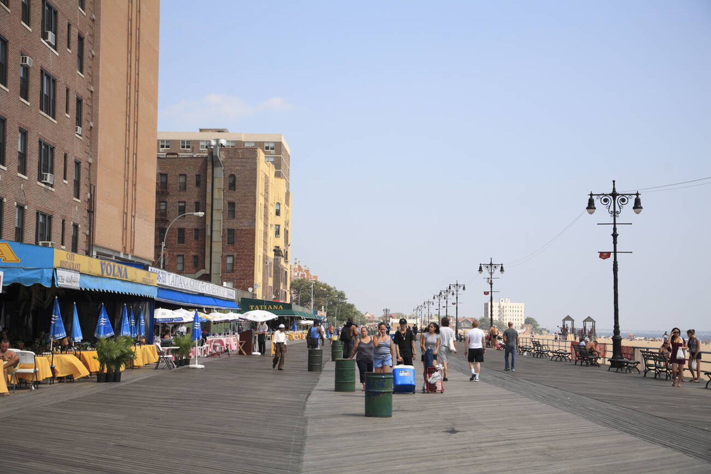 Brighton Beach Boardwalk, Brooklyn, 2009.