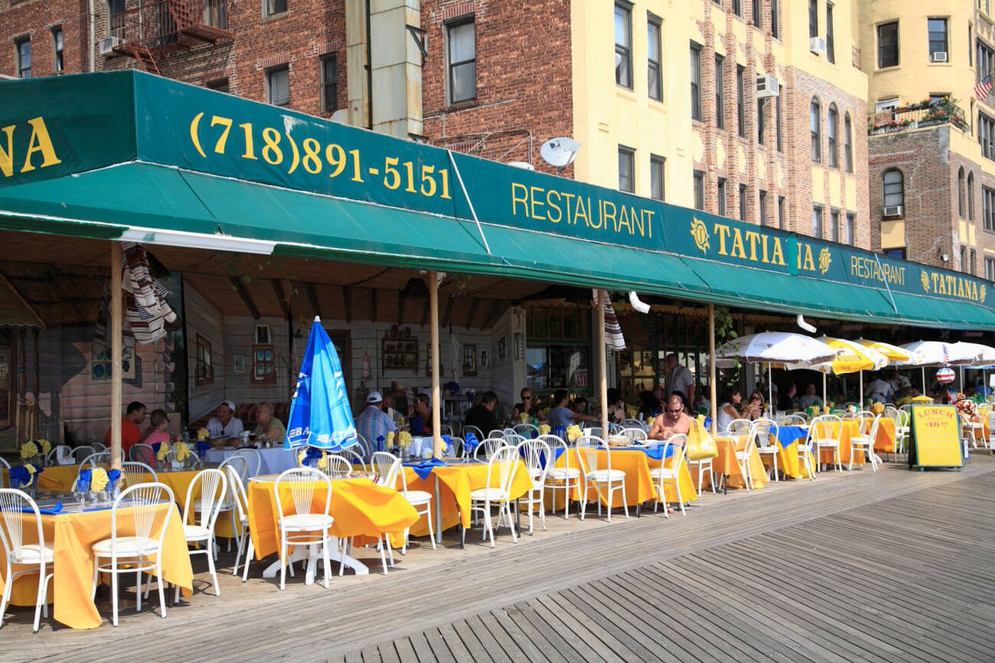 Russian Restaurant, Brighton Beach Boardwalk, Brooklyn, 2009.