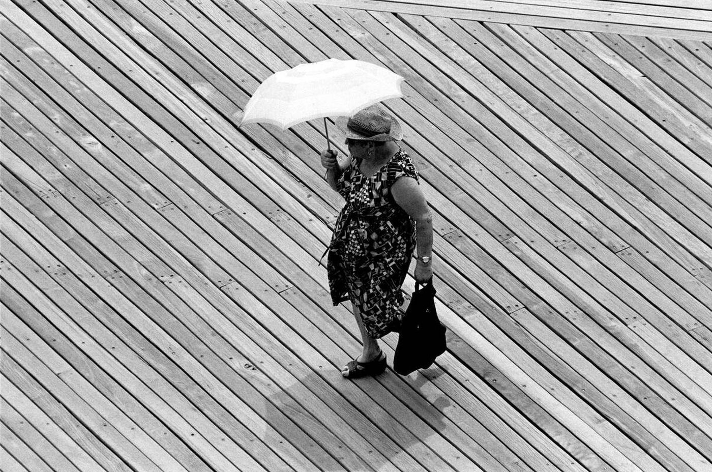 A Stroll On The Boardwalk, Brighton Beach, 1987.
