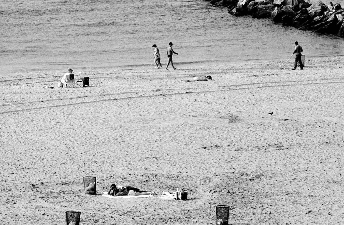 Beach Activities, Brighton Beach, 1987.