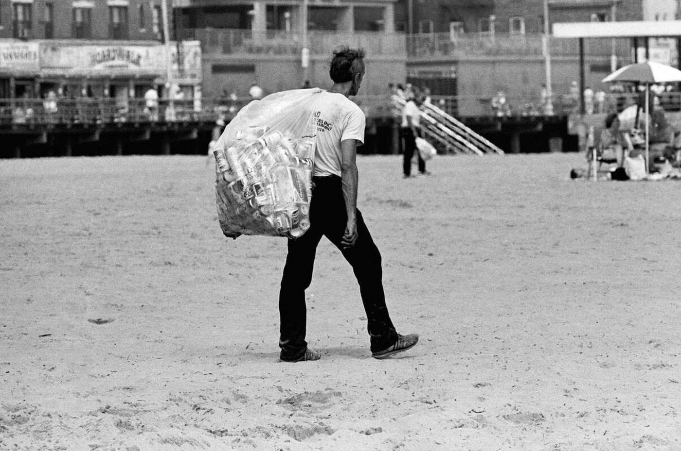 Recycle, Brighton Beach, 1987.