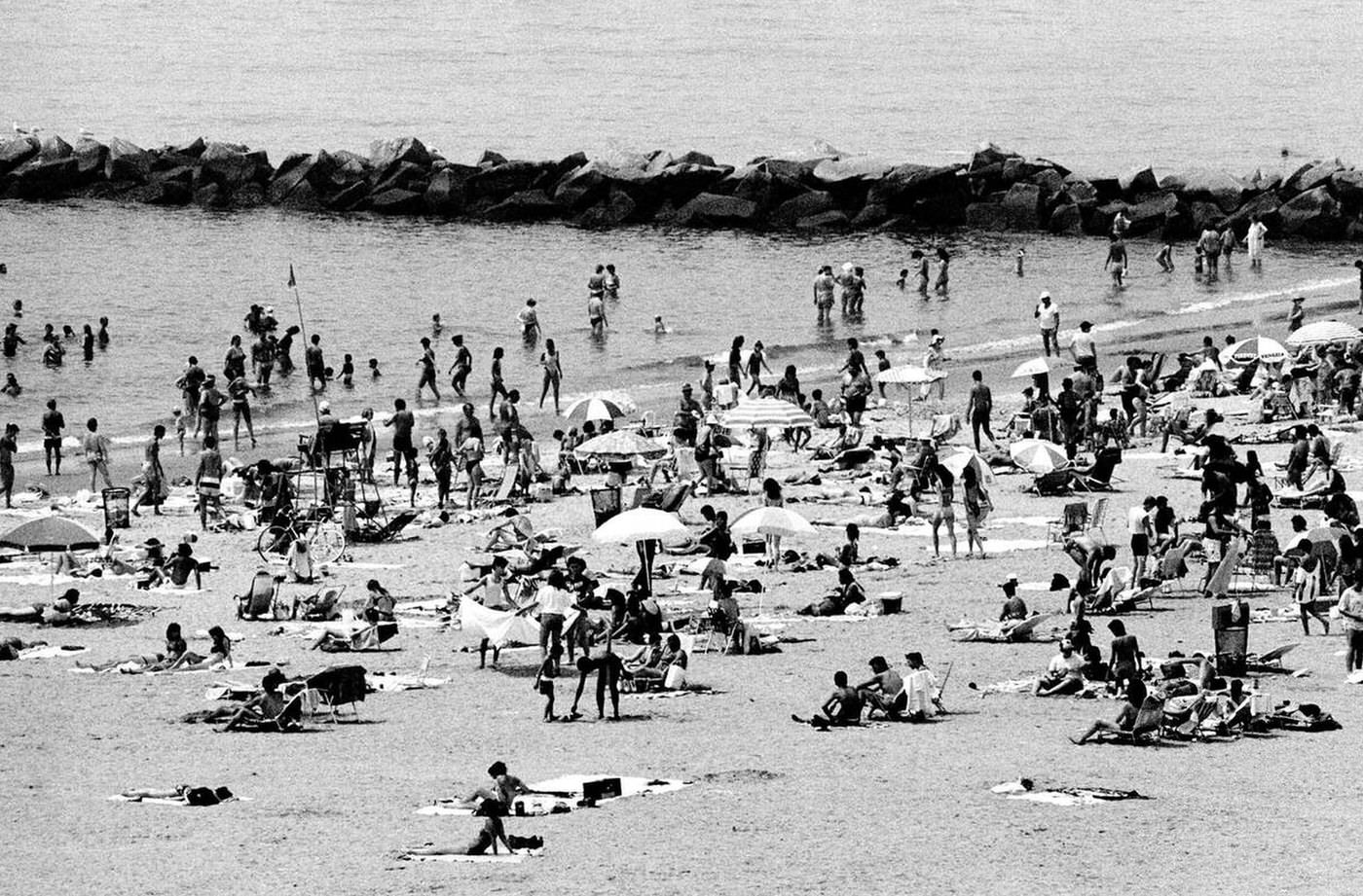 Beach Overview, Brighton Beach, 1987.