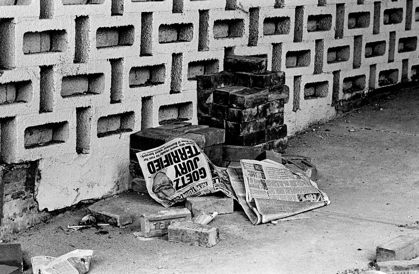News Of The Day, Brighton Beach, 1987.
