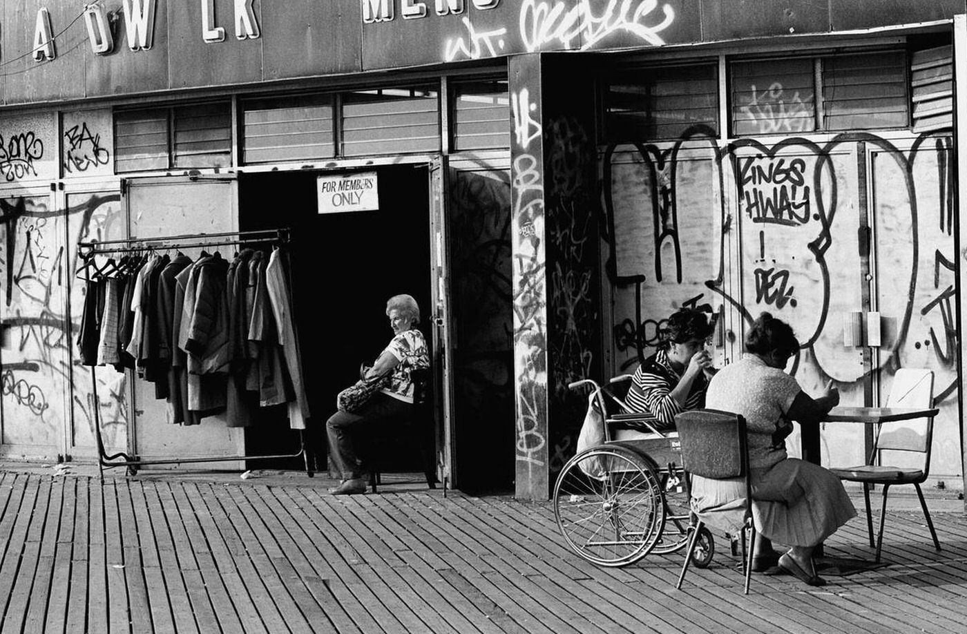 For Members Only, Brighton Beach, 1987.
