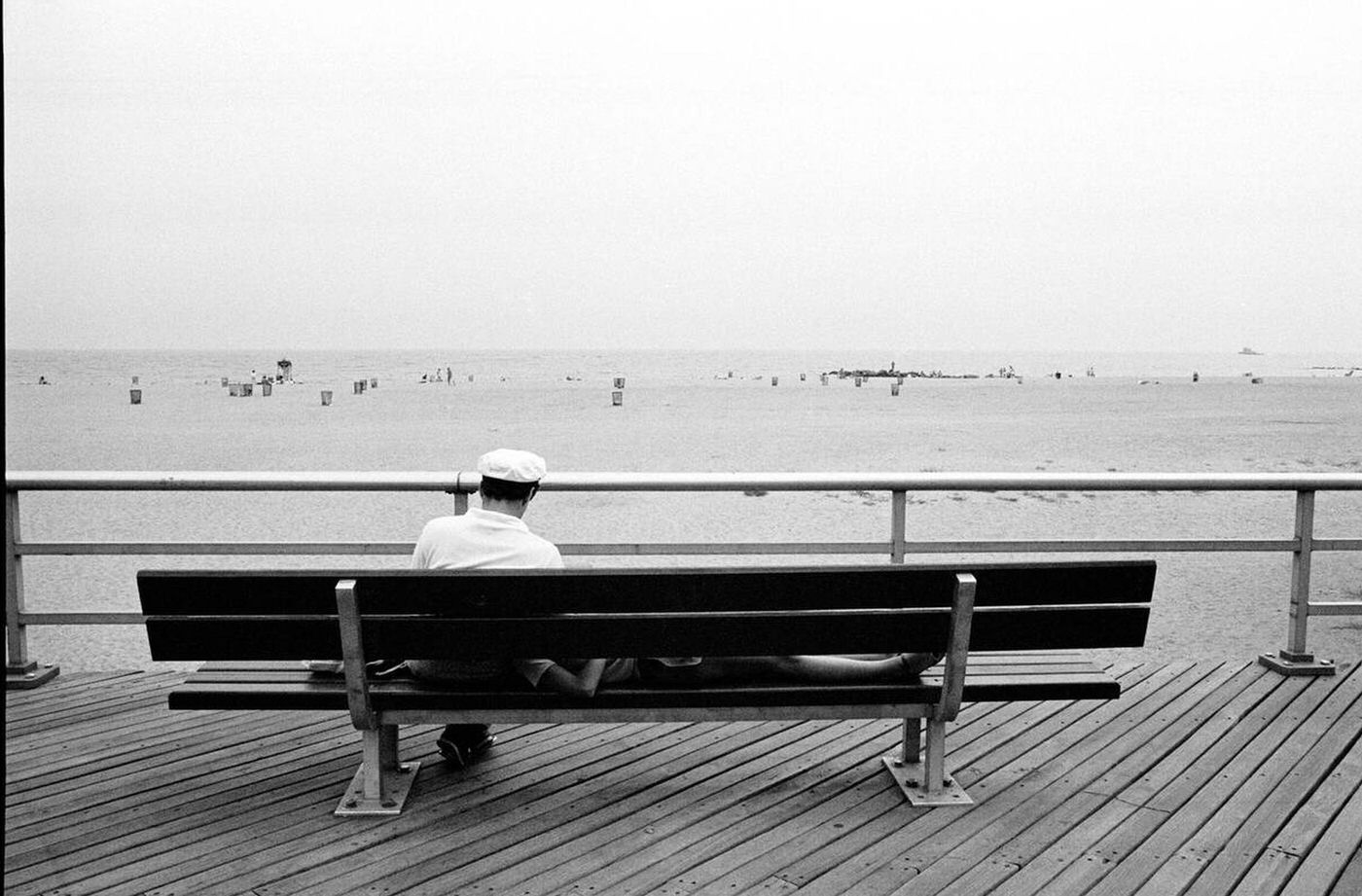 Hanging Out, Brighton Beach, 1987.