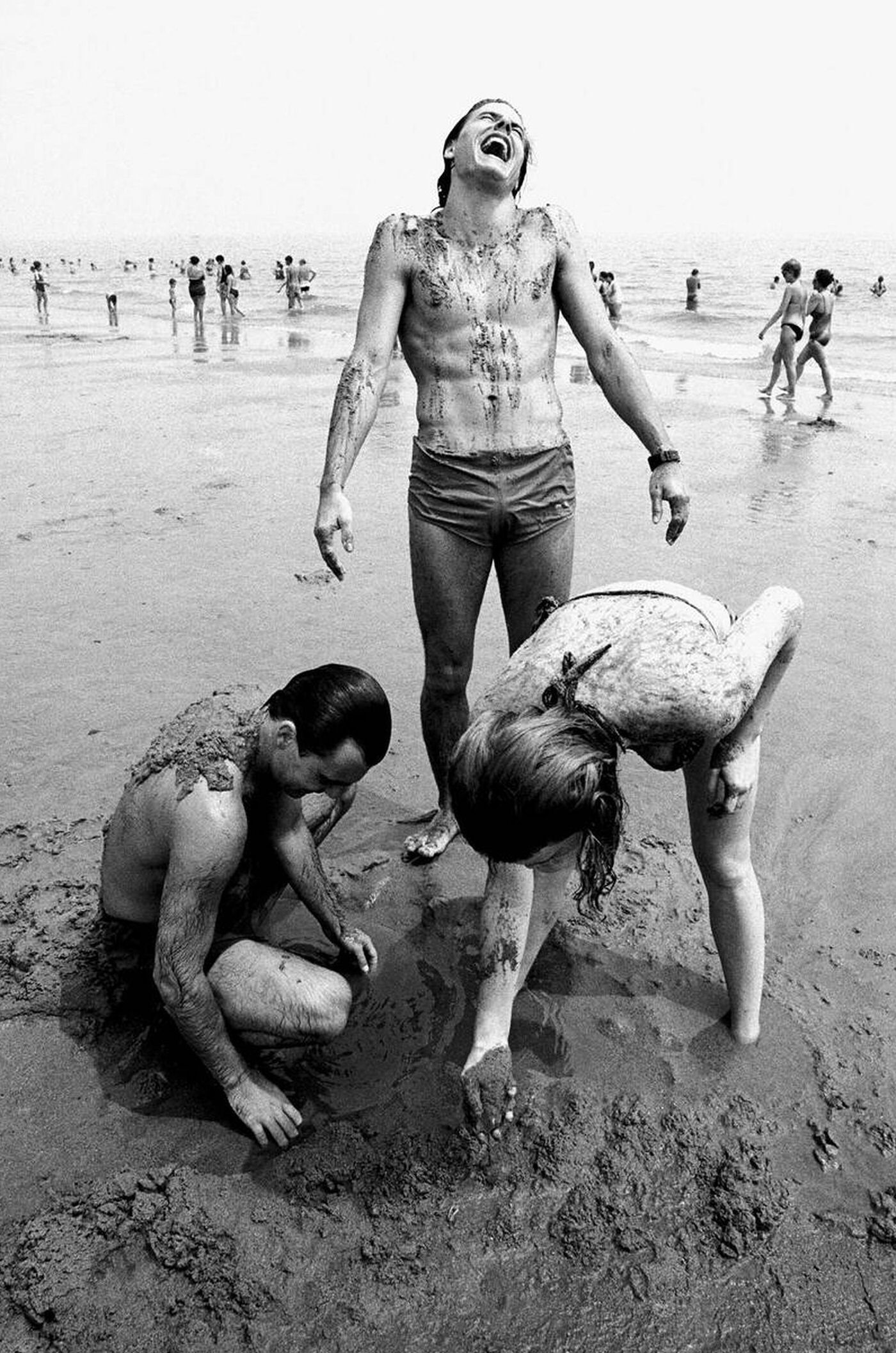Beach Activities, Brighton Beach, 1987.