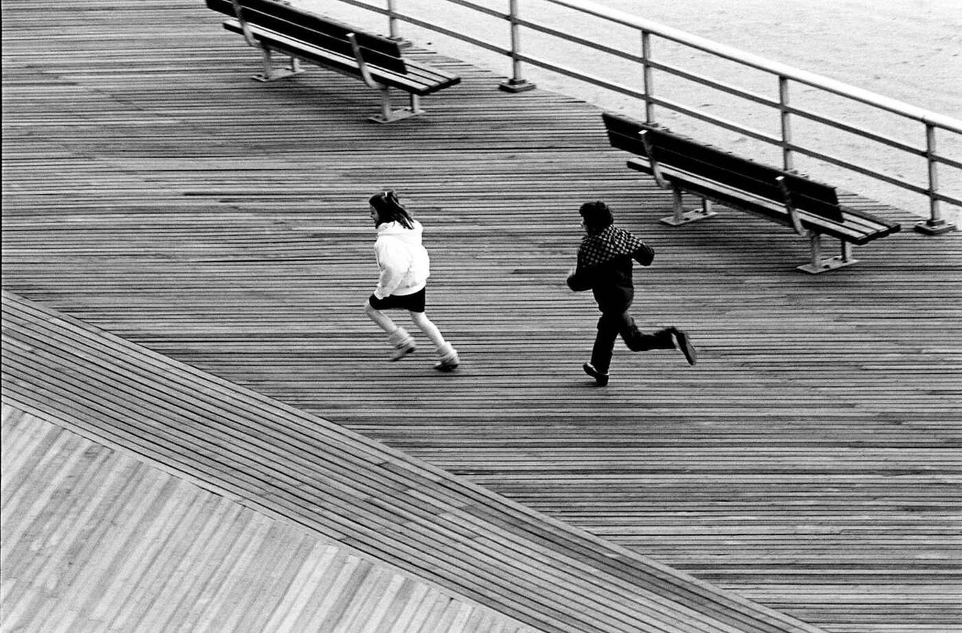 The Race, Brighton Beach, 1987.