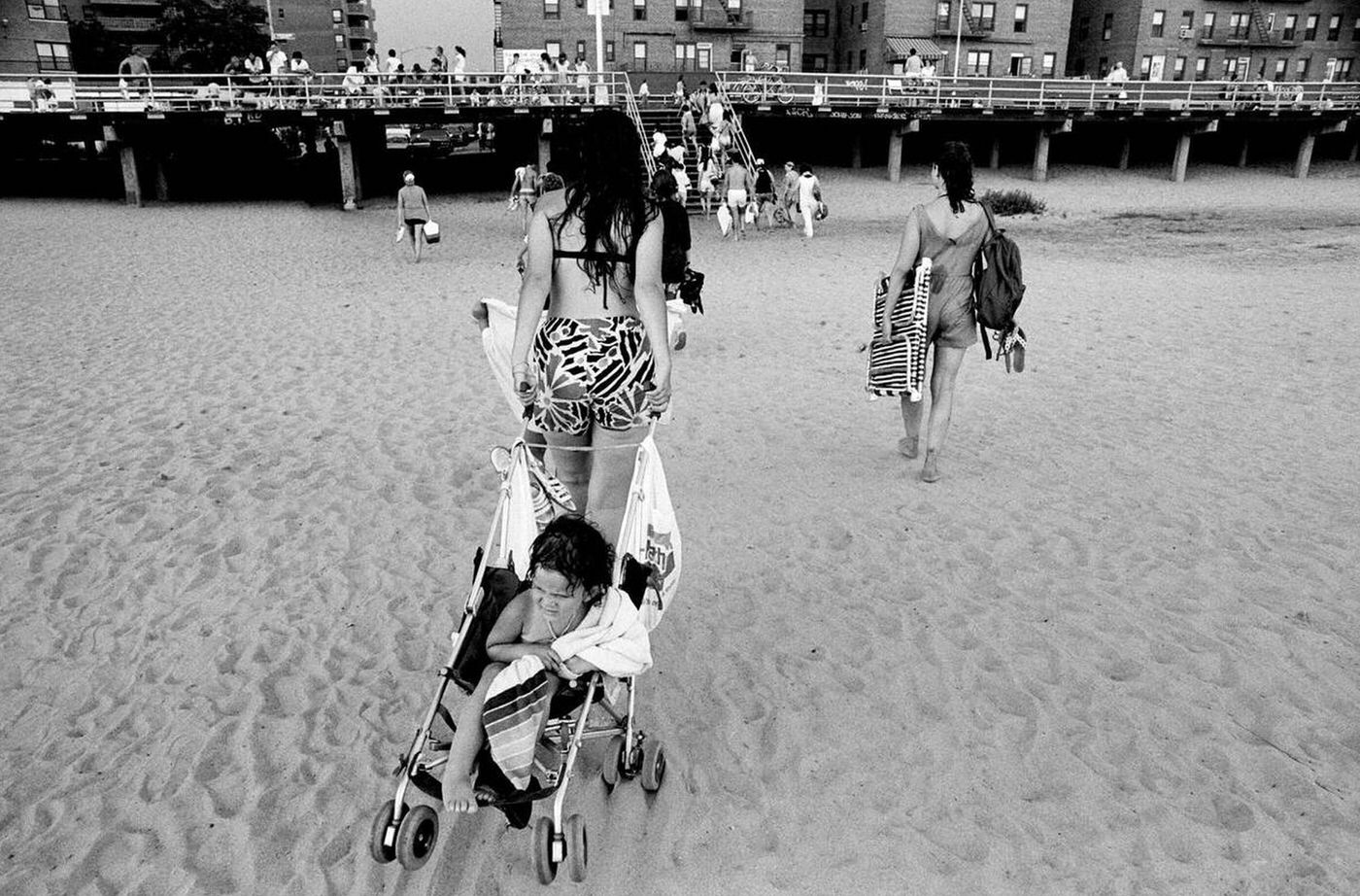 Going Home, Brighton Beach, 1987.