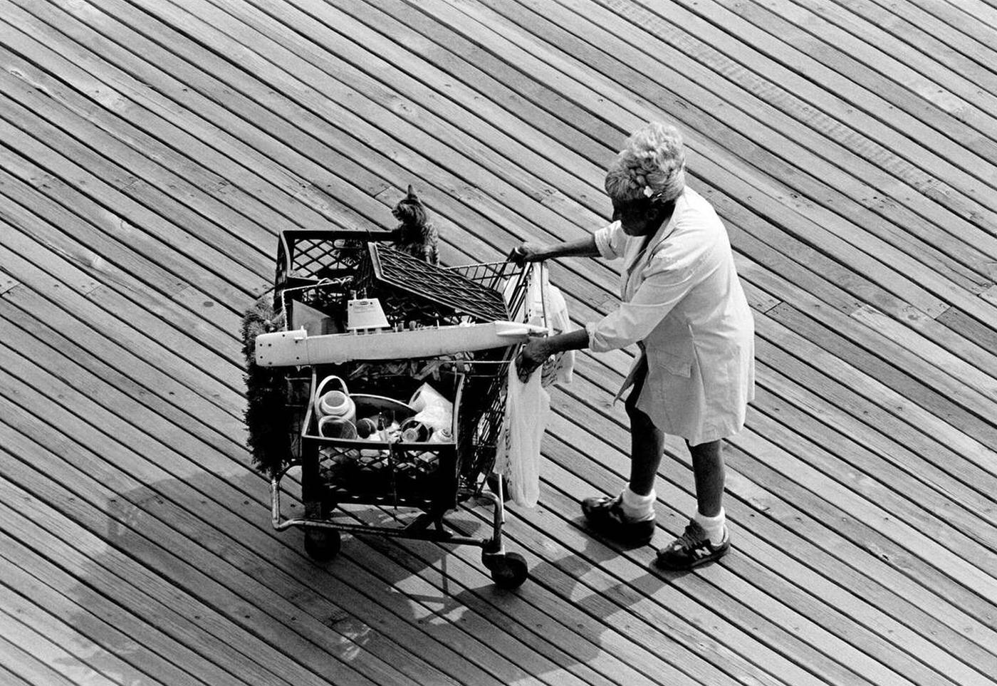 Possession Of The Homeless, Brighton Beach, 1987.