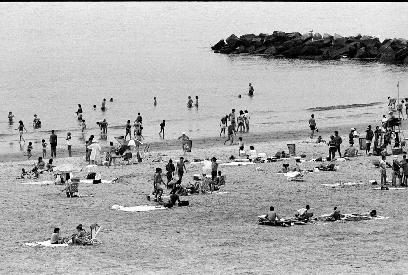 Beach Overview, Brighton Beach, 1987.