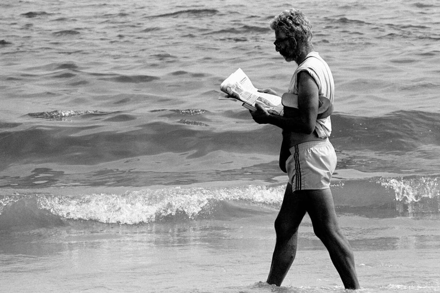 News Of The Day, Brighton Beach, 1987.