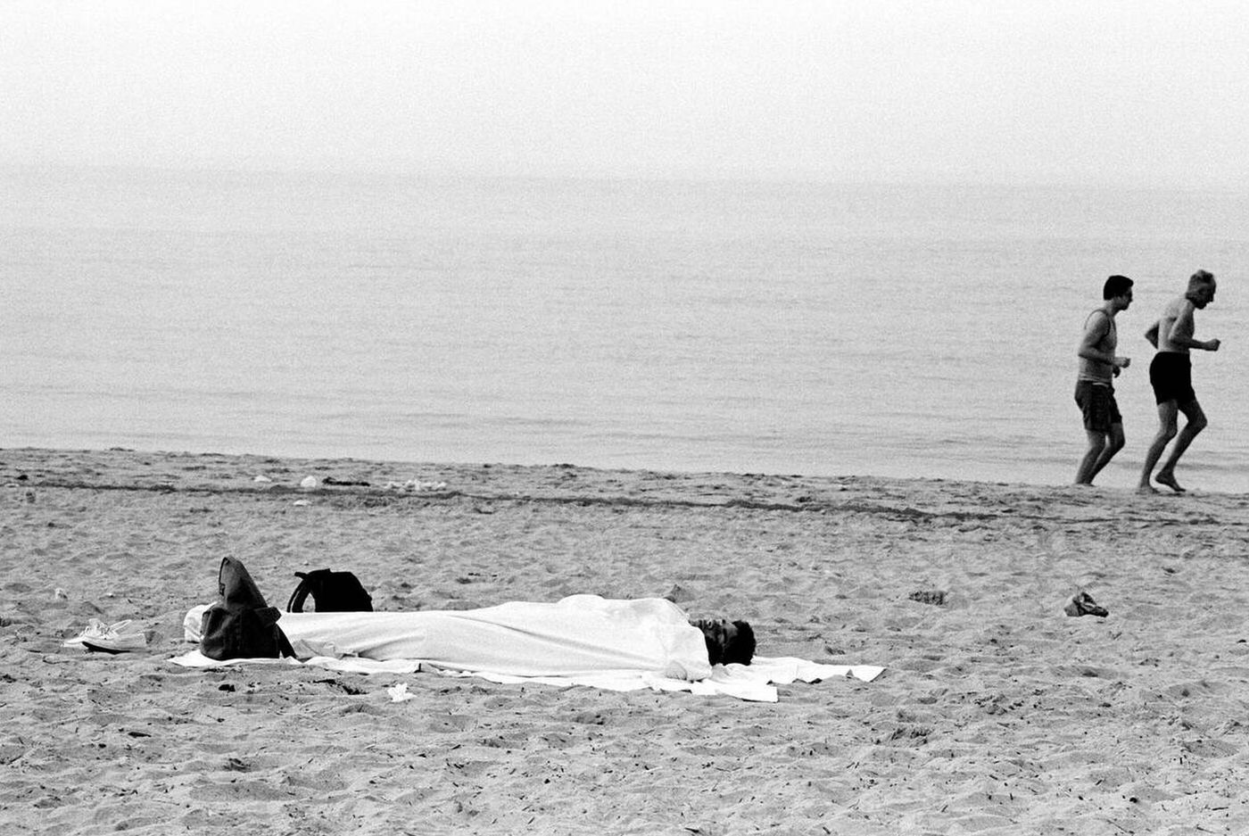 Beach Activities, Brighton Beach, 1987.