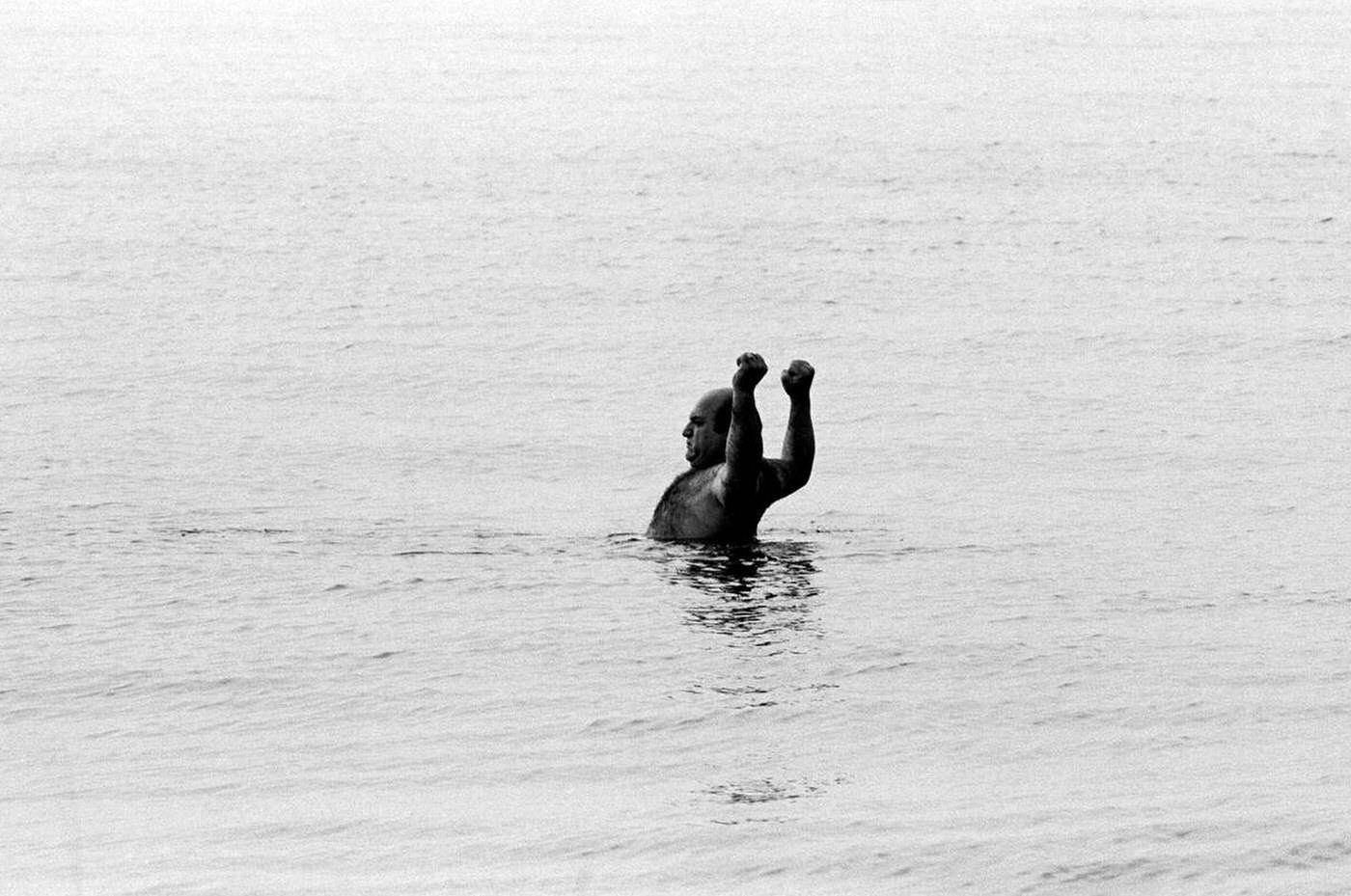 Senior Aerobics, Brighton Beach, 1987.
