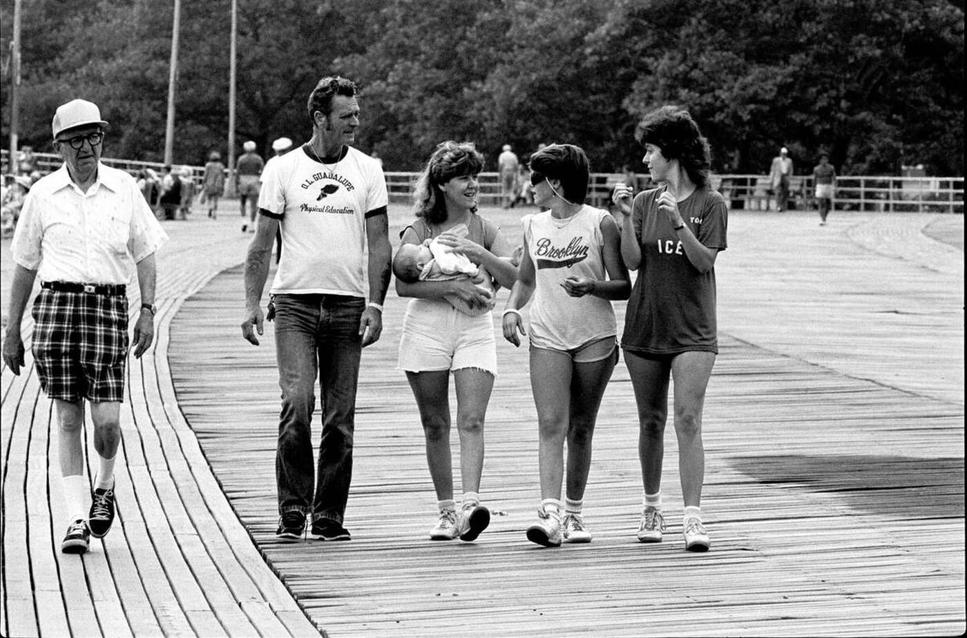 Boardwalk Life, Brighton Beach, 1987.