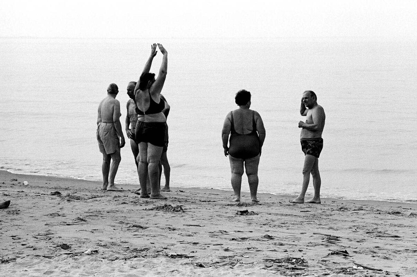 Stretch Time, Brighton Beach, 1987.