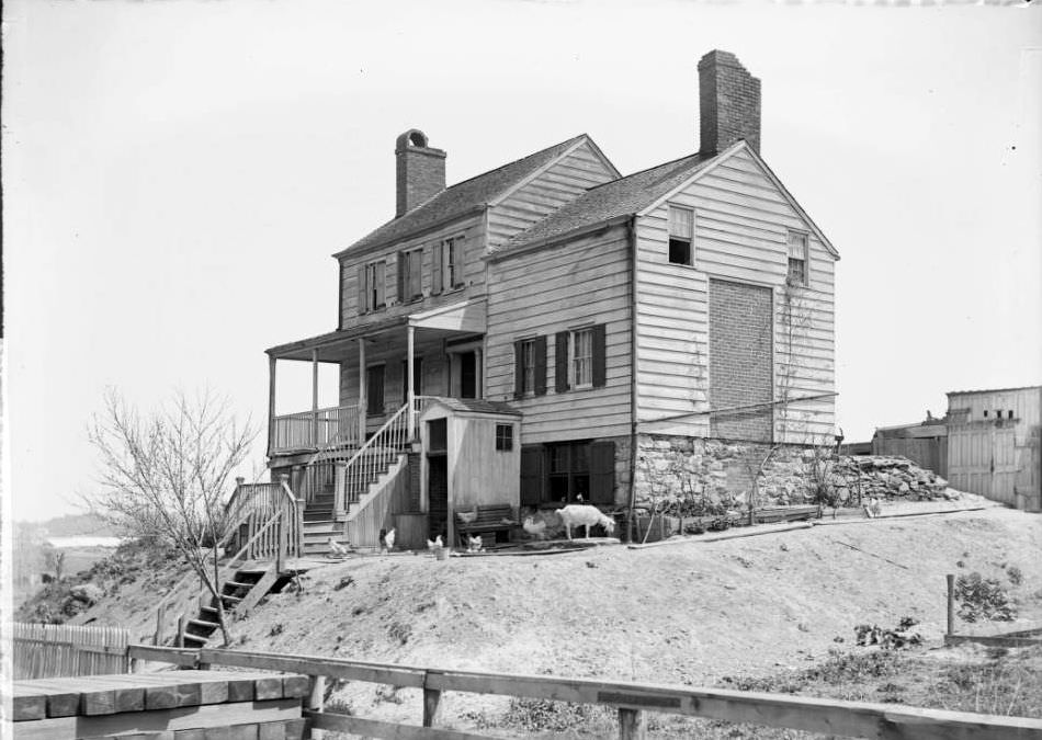 A House On Kingsbridge Road, Bronx, 1897.