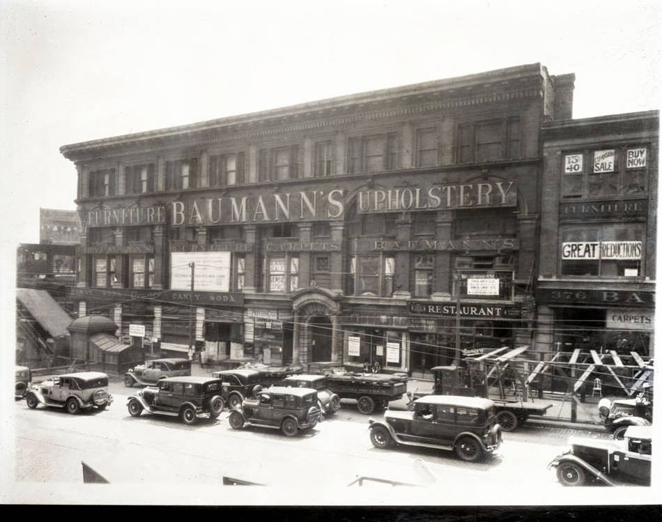 Baumann'S Furniture, East 149Th Street And Third Avenue, Bronx