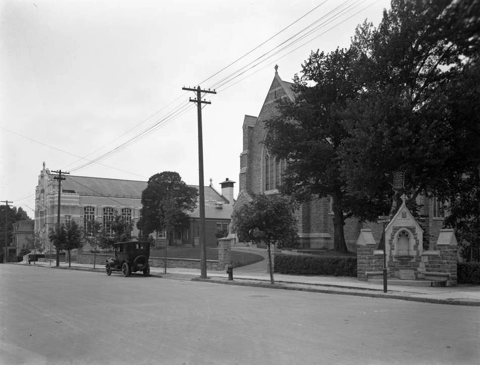 Churches On Kingsbridge Avenue Looking South From W. 231St Street, Bronx, 1916.