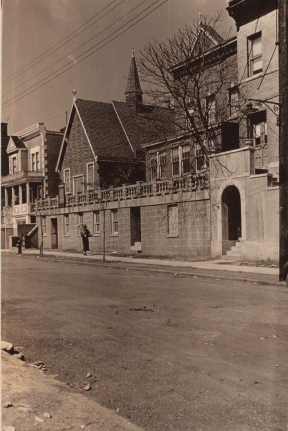Adams Street And Van Nest Avenue, Bronx, 1938.