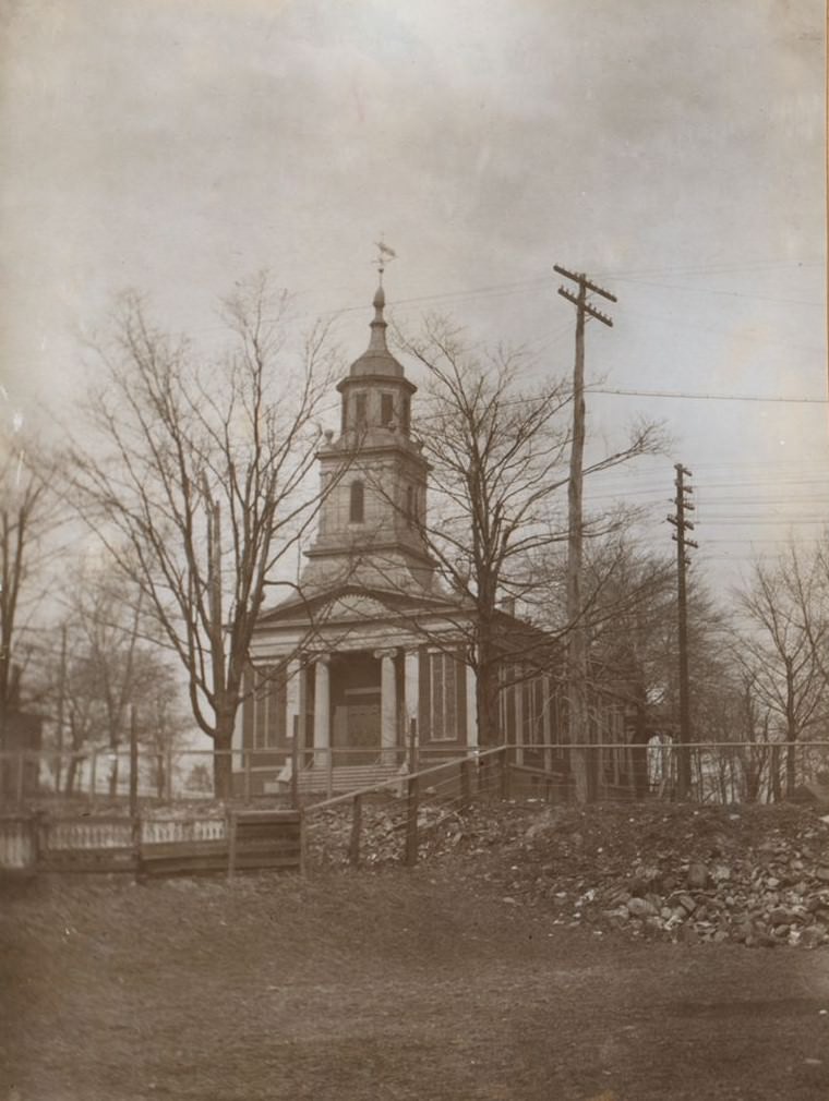 The Fordham Dutch Reformed Church, Kingsbridge Road And Reservoir Avenue, Bronx, 1935.