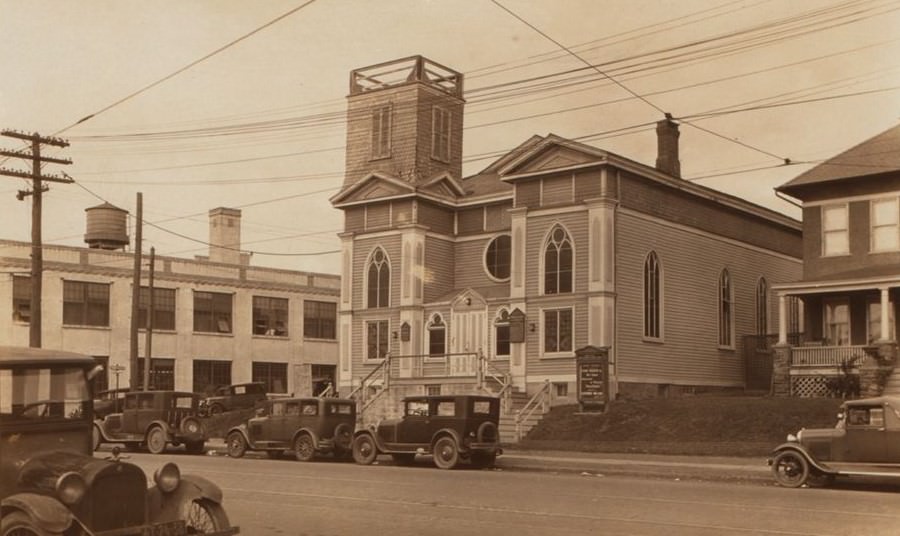 The Wakefield-Orace Church, White Plains Road And Penfield Street, Bronx, 1928.