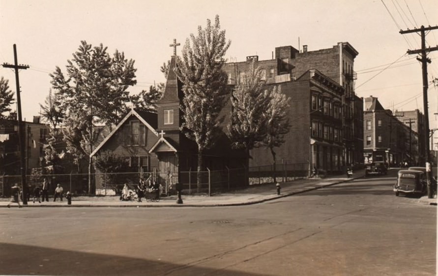 An Italian Presbyterian Church, 204Th Street (East) And Villa Avenue, Bronx, 1938.
