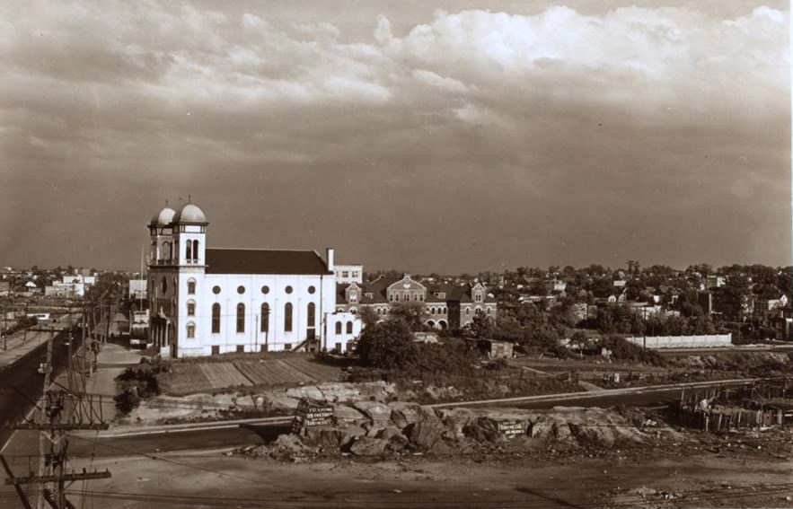 Roman Catholic Church Of The Immaculate Conception, Gun Hill Road (East) And White Plains Road, Bronx, 1938.