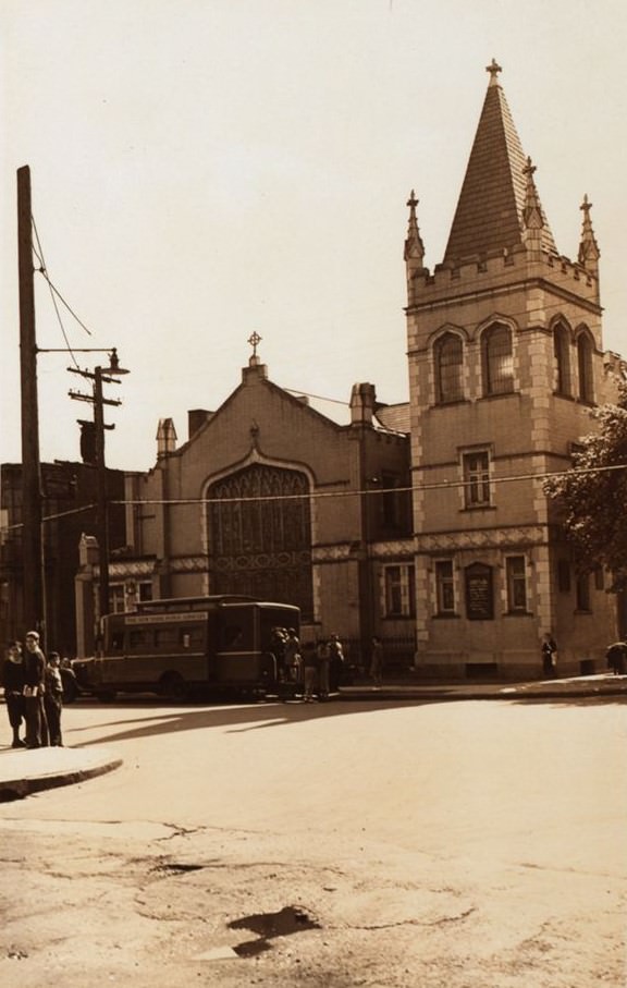 Olmstead Avenue Presbyterian Church, Olmstead Avenue And Ellis Avenue, Bronx, 1938.