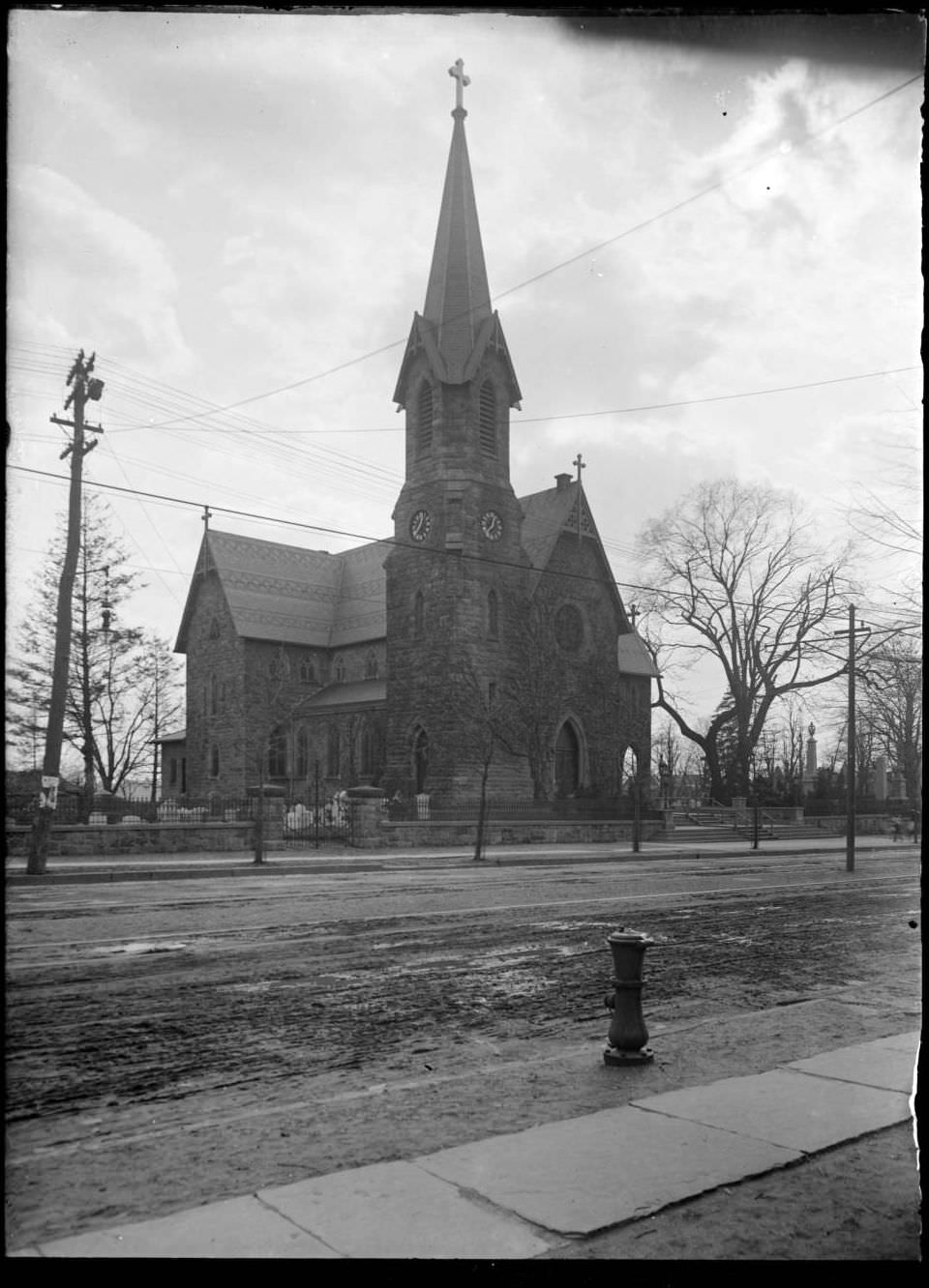 St. Peters Episcopal Church, 2500 Westchester Avenue Near Westchester Square, Bronx, 1910S.