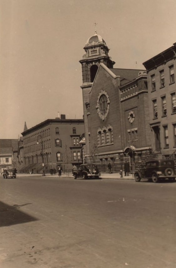 Alexander Avenue Baptist Church, Alexander Avenue And 140Th Street (East), Bronx, 1937.