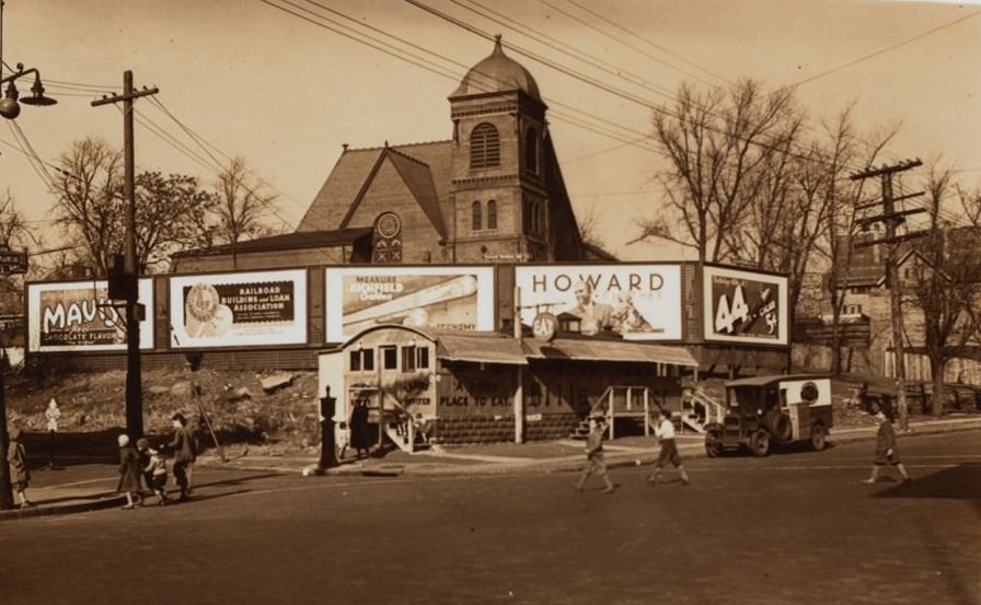 Baptist Church At The Corner Of East 218Th Street, Bronx, 1932.