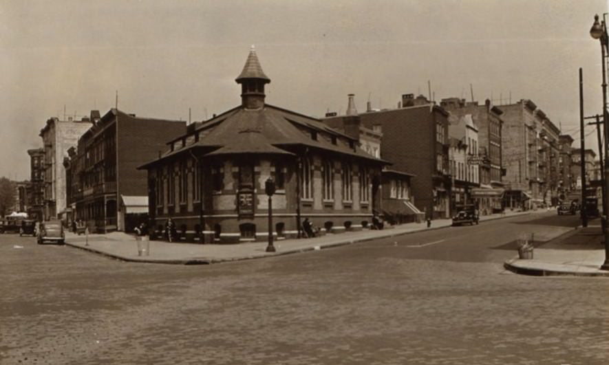 Holy Trinity Lutheran Church At The Corner Of Intervale Street, Bronx, 1938.
