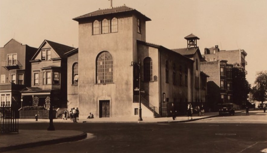 St. John Baptist Church, 187Th Street (East) And Lorillard Place, Bronx, 1938.