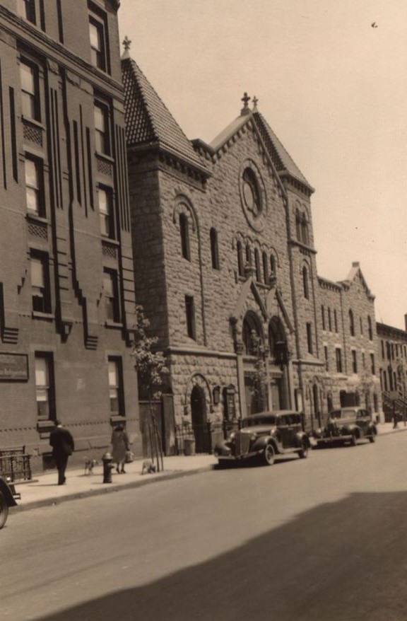 The North Congregational Church, 143Rd Street And Willis Avenue, Bronx, 1941.