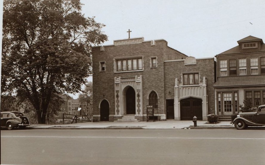 First Lutheran Church Of Throgga Neck, Eastern Boulevard And Fairmount Avenue, Bronx, 1938.