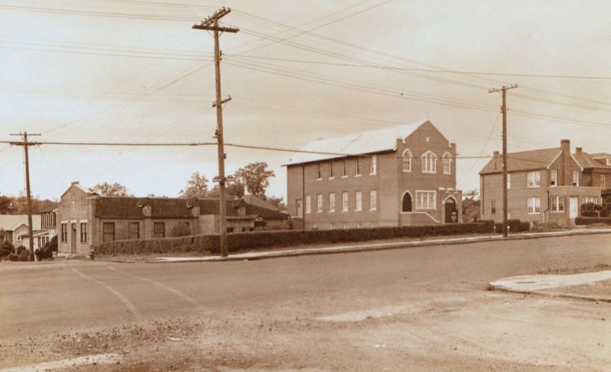 Calvary Lutheran Church, Eastchester Road And Waring Avenue, Bronx, 1938.