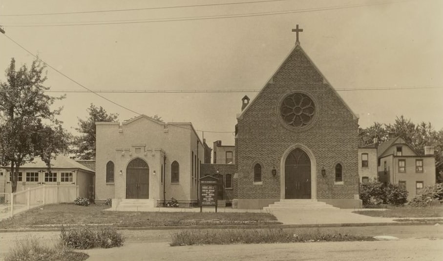 The Trinity Evangelical Lutheran Church, Powell Avenue And Castle Hill Avenue, Bronx, 1928.