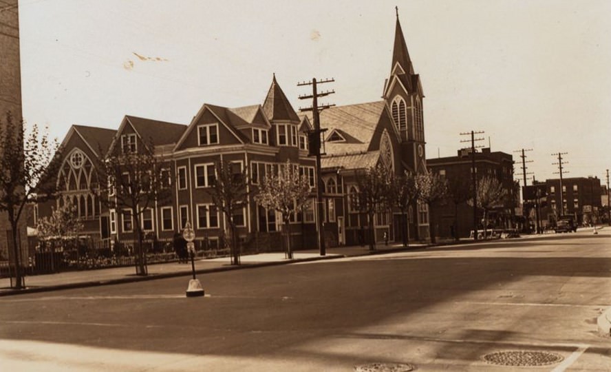 The Holy Family Roman Catholic Church, Castle Hill Avenue And Watson Avenue, Bronx, 1938.