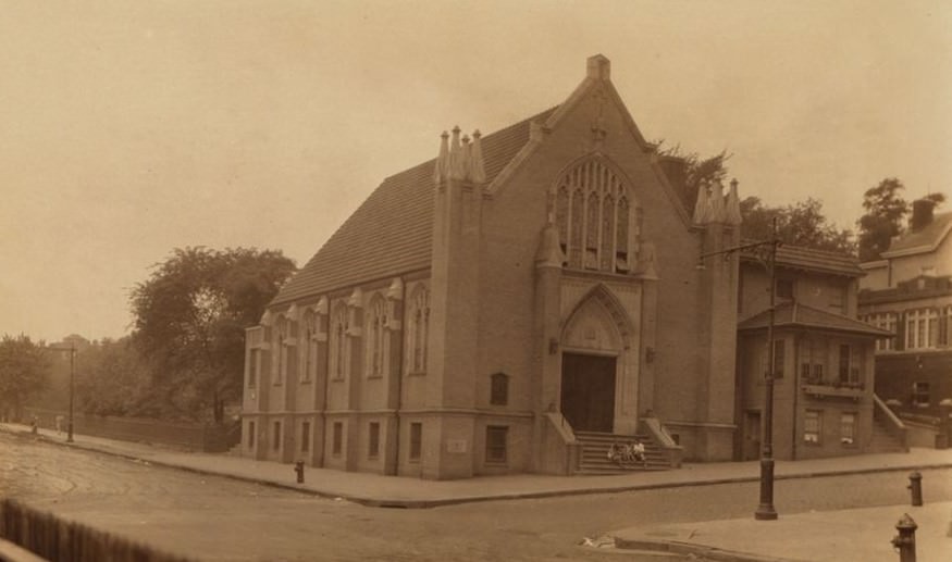 Immanuel Swedish Congregational Church, 181St Street (East) And Bryant Avenue, Bronx, 1928.
