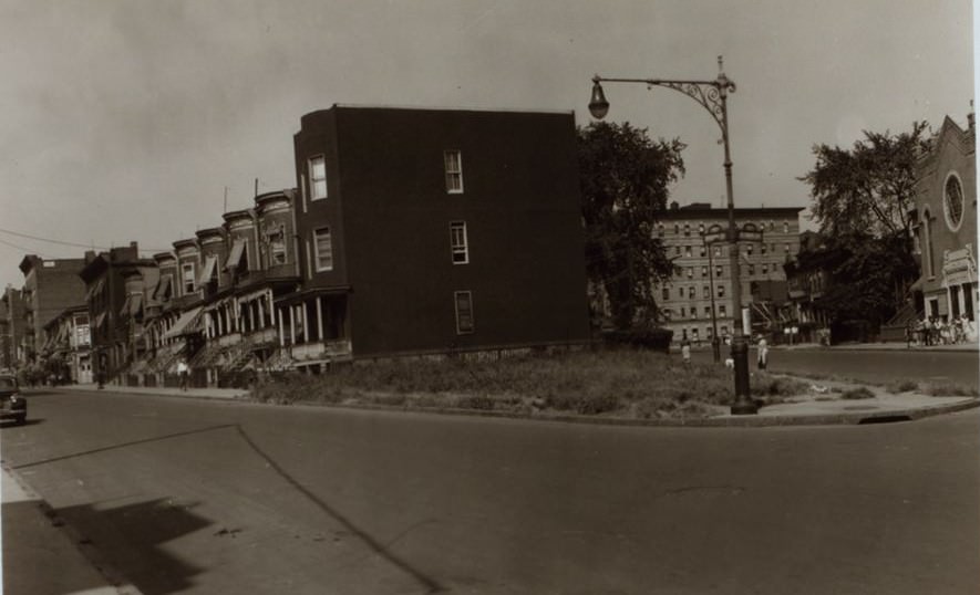 Bristow Street And Stebbins Street, Bronx, 1942.