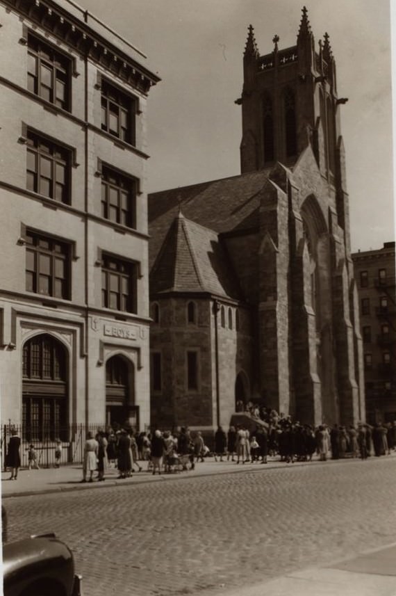 St. Peter &Amp;Amp; St. Paul Church, Brook Avenue And 159Th Street, Bronx, 1941.