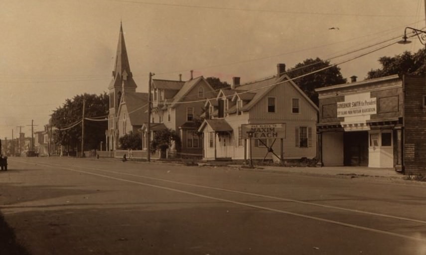 The Trinity Methodist Episcopal Church, City Island Avenue And Tier Street, Bronx, 1928.